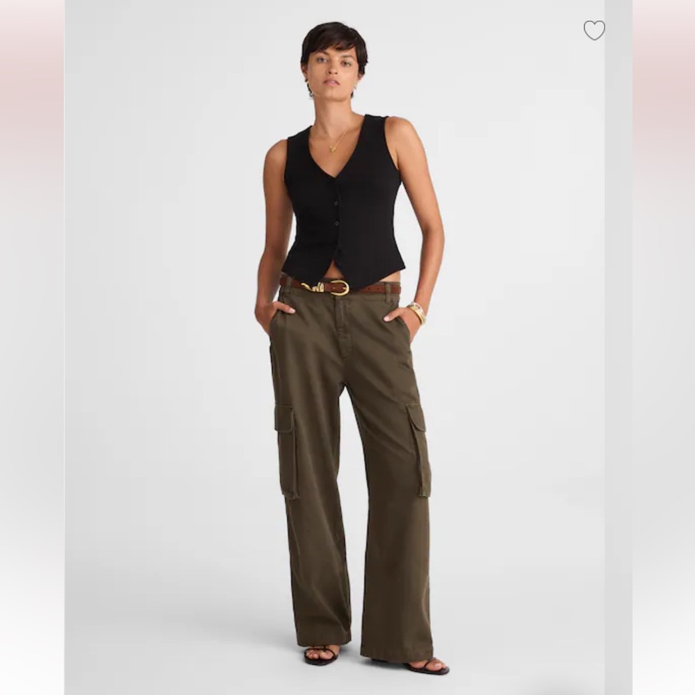 Madewell Ribbed V-Neck Vest - Picture 2 of 7